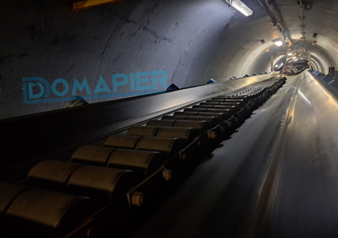 Calibración de pesómetro con cadena patrón en correa transportadora